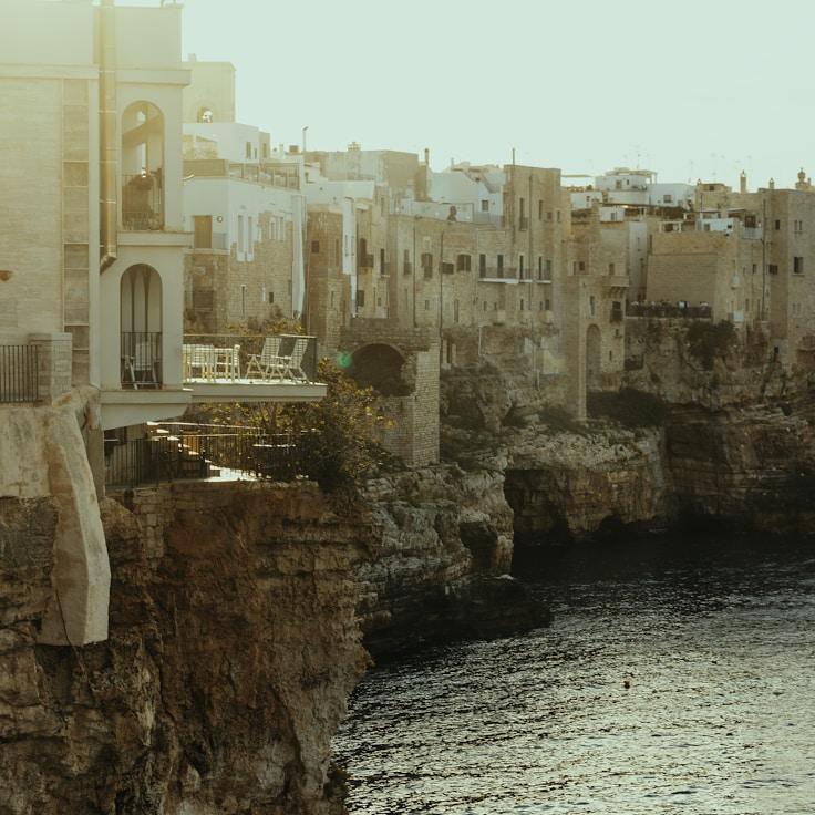 Entertainment zone at night in United States